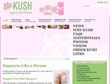 Tablet Screenshot of kushsupport.co.za